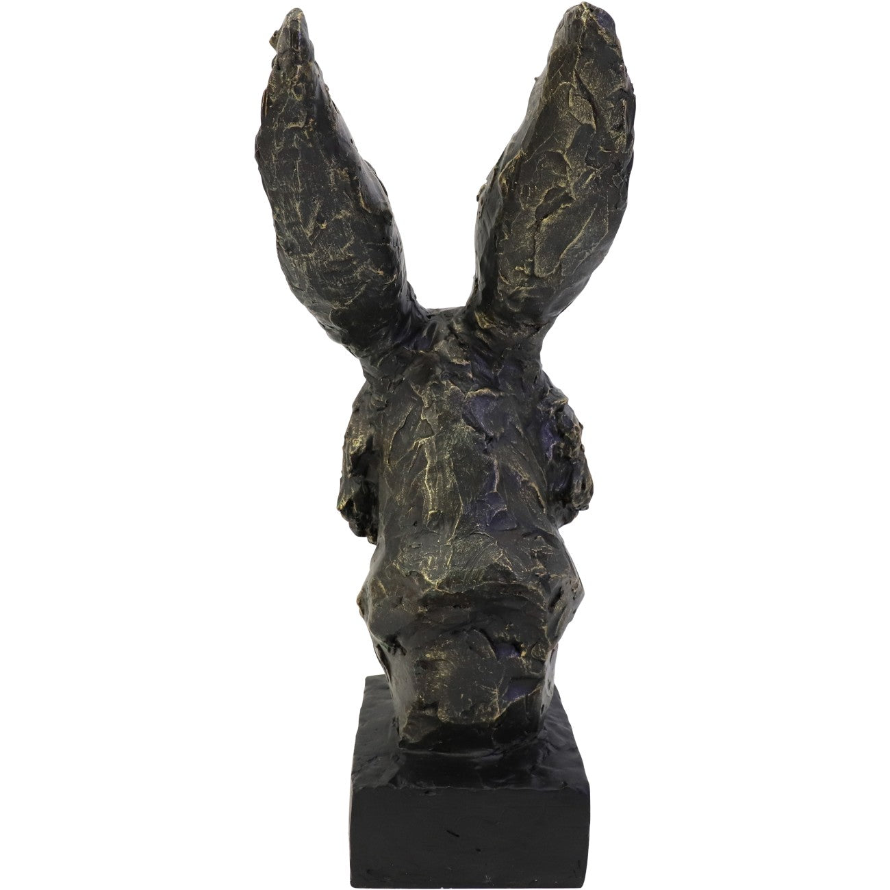 Antique Bronze Albert Rabbit Head Sculpture